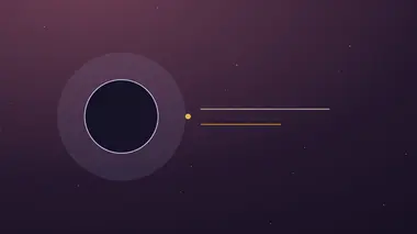 Lune noire et une seule ligne d’intention soulignée